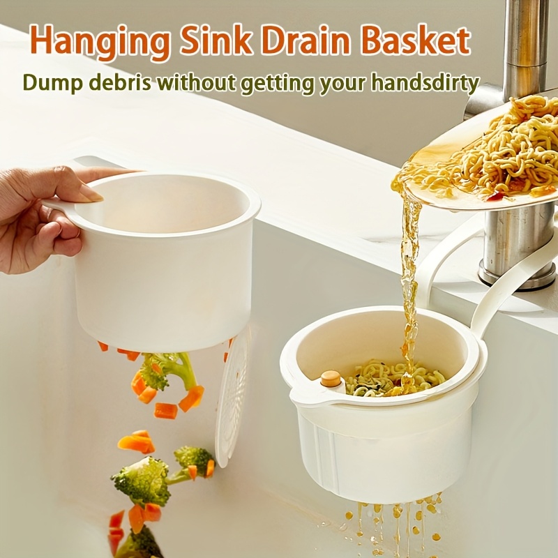Food Storage Plants - 1pc Hanging Sink Draining Basket Food