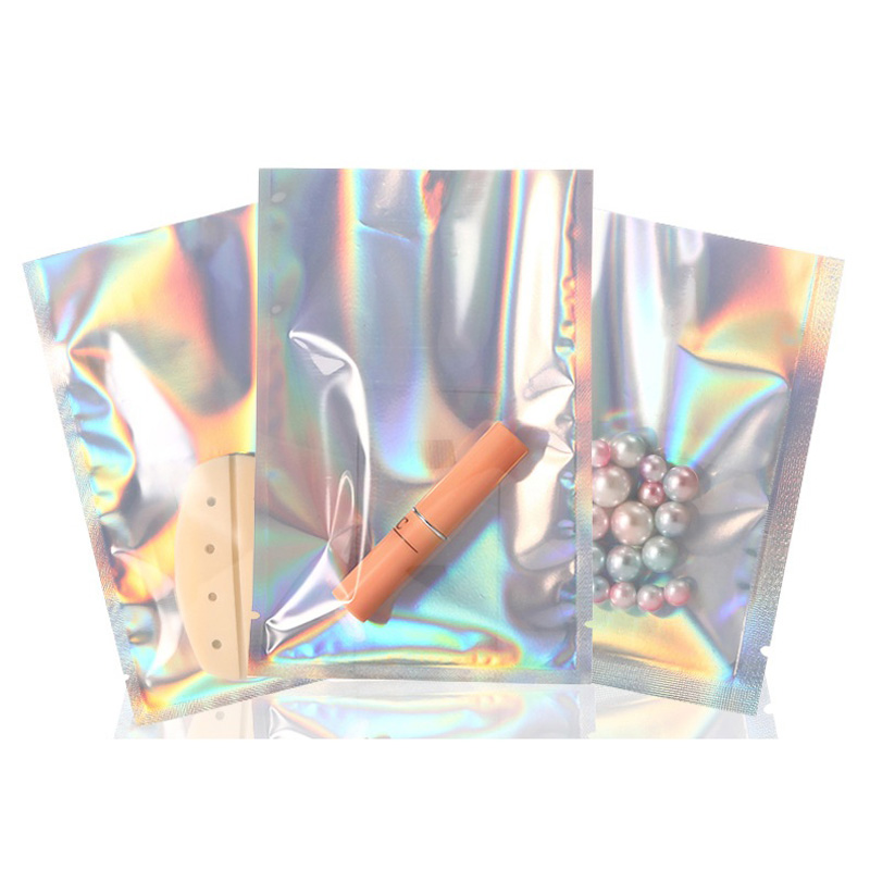 Food Storage In Mylar Bags - 2000Pcs/Lot Transparent Open Top Laser Aluminum