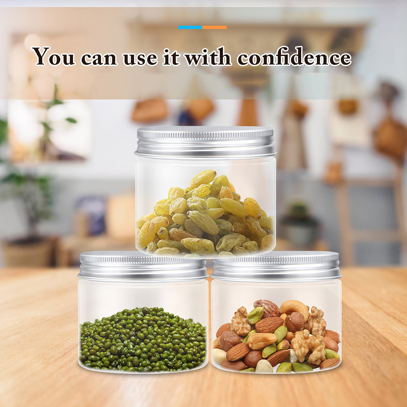 Set Food Storage - 12Pcs Food Storage Jars Set Reusable