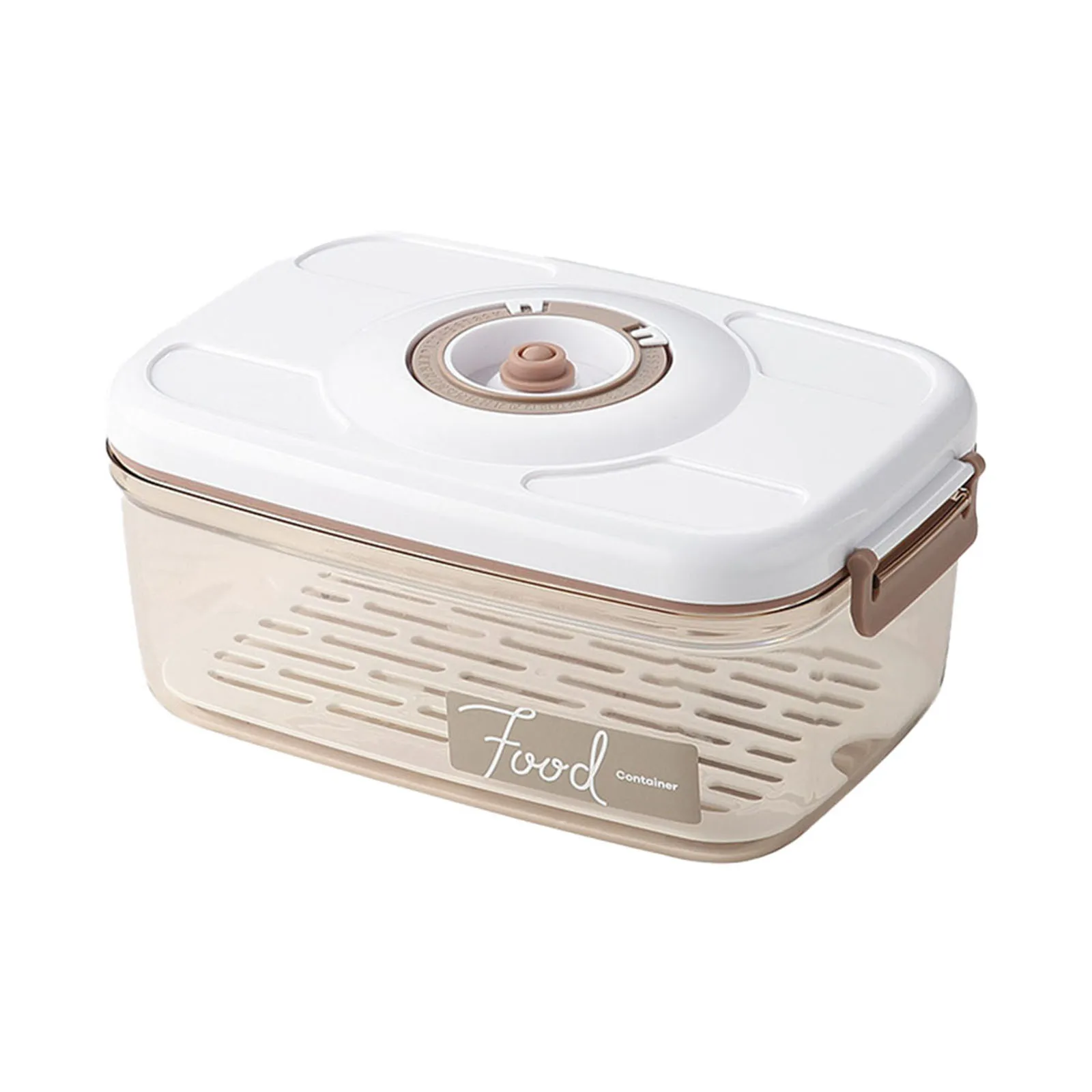 Food Storage Vacuum Pump - Button Port Sealed Dispenser Sealed Vacuum