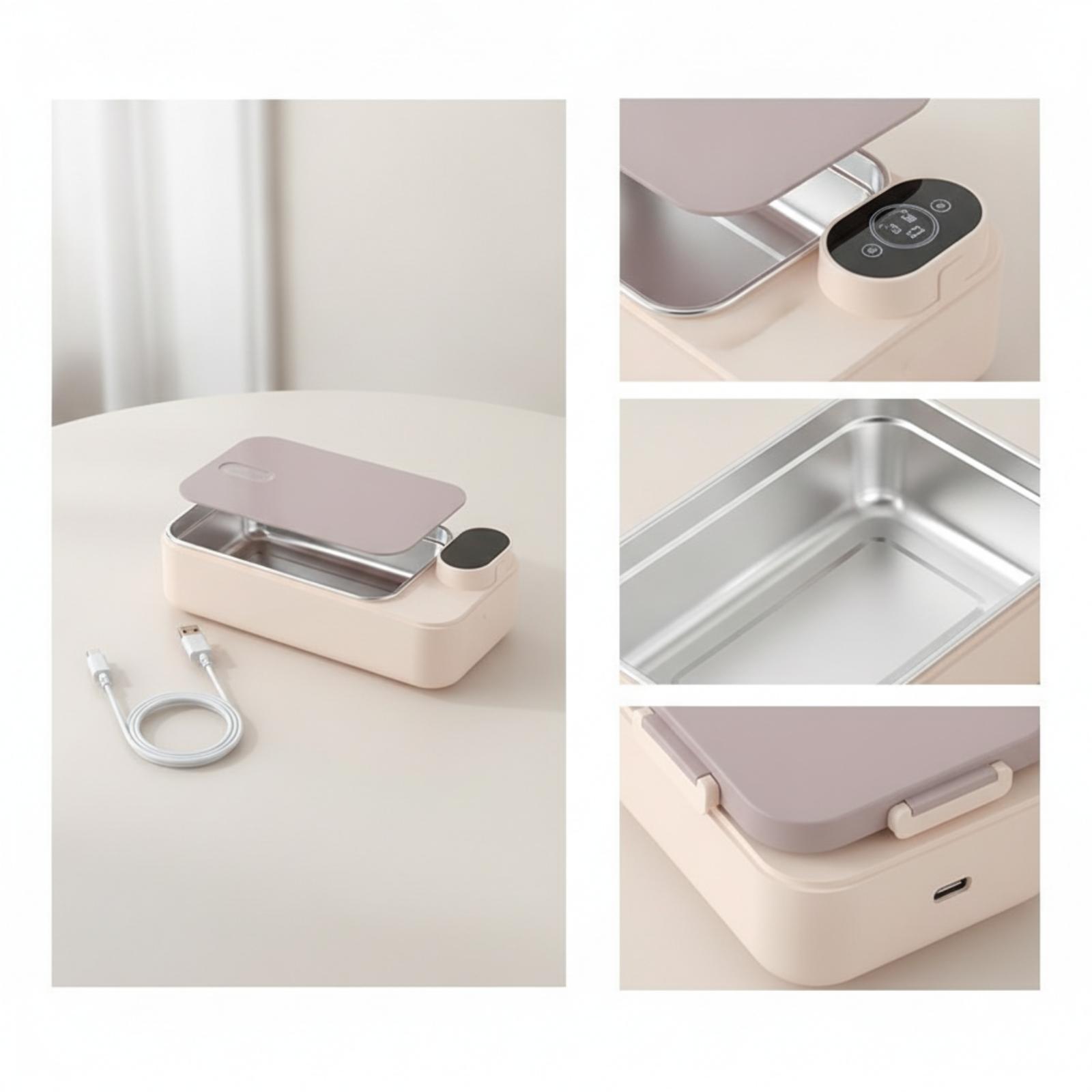 Portable Food Warmer - Lunch Box with Stainless Steel Liner