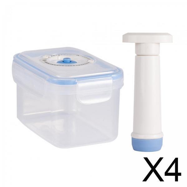 Food Storage Vacuum Pump - Portable Food Storage Container with Vacuum