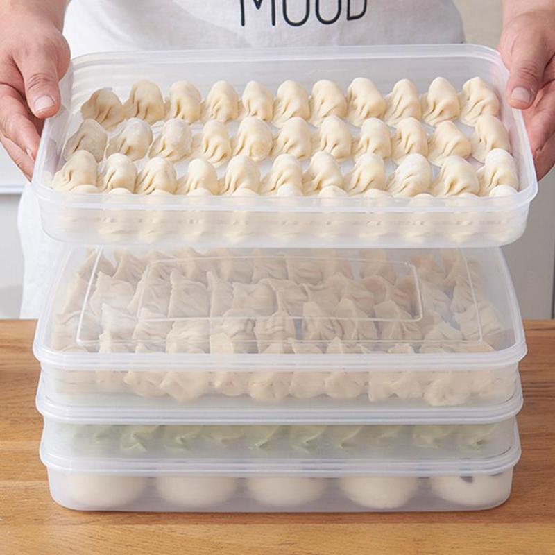 Food Storage Cabinet For Kitchen - New·Kitchen Storage Box Refrigerator Organizer Transparent