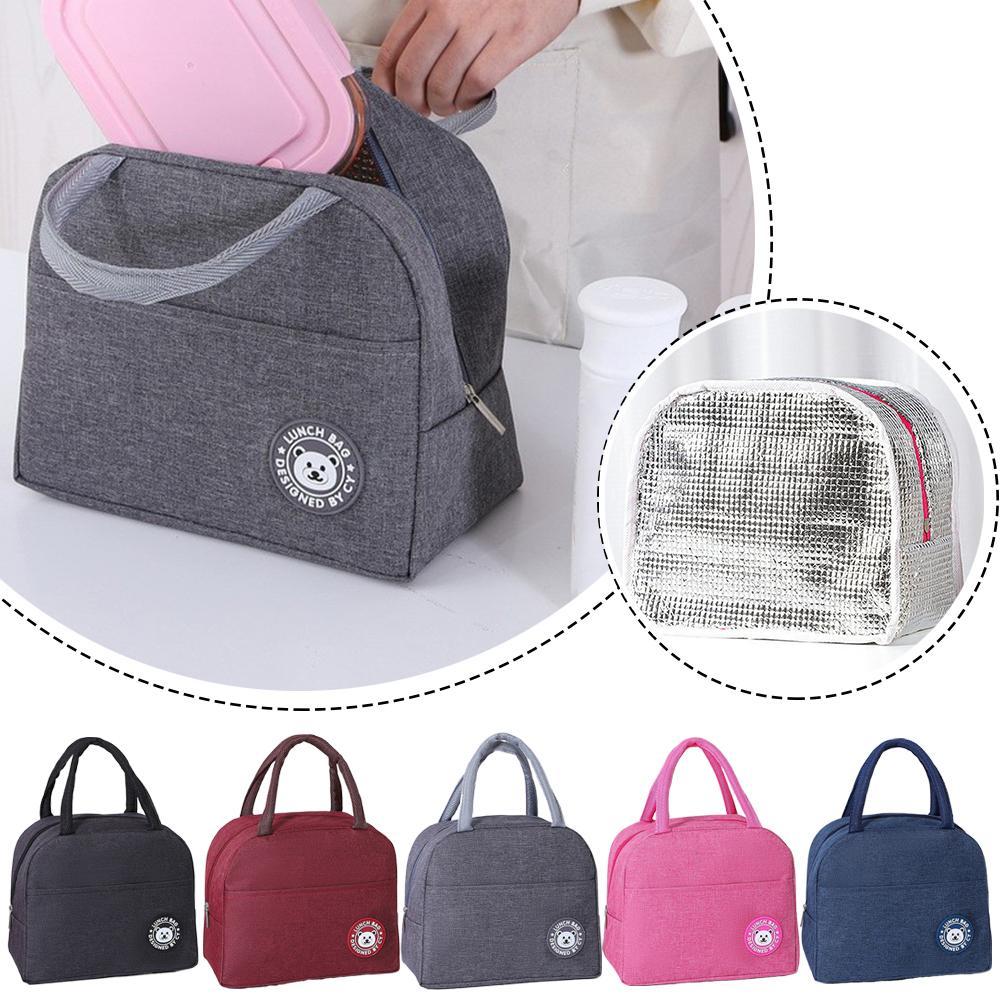 Food Storage In Cooler - Insulated Lunch Bag Portable Thermal Ice