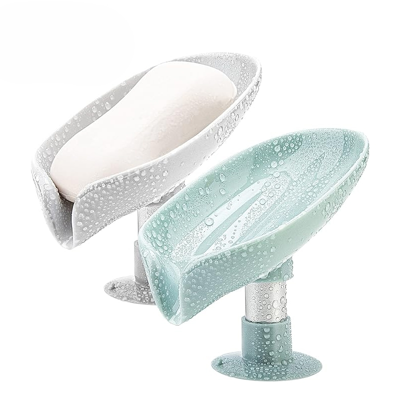 Portion Control Container - Soap Holder Drain Water Soap Dish