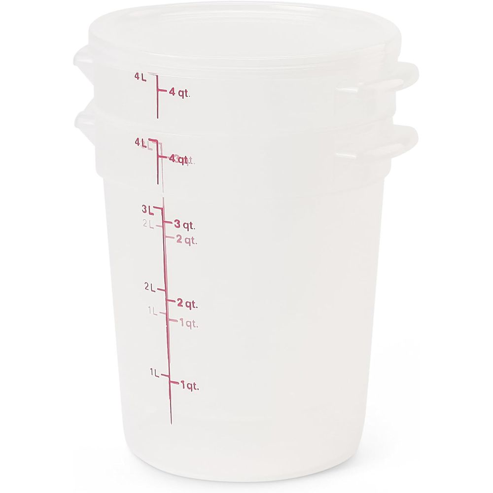 4-Quart BPA-Free Food Storage  - Food Storage Quart Containers recension och pris
