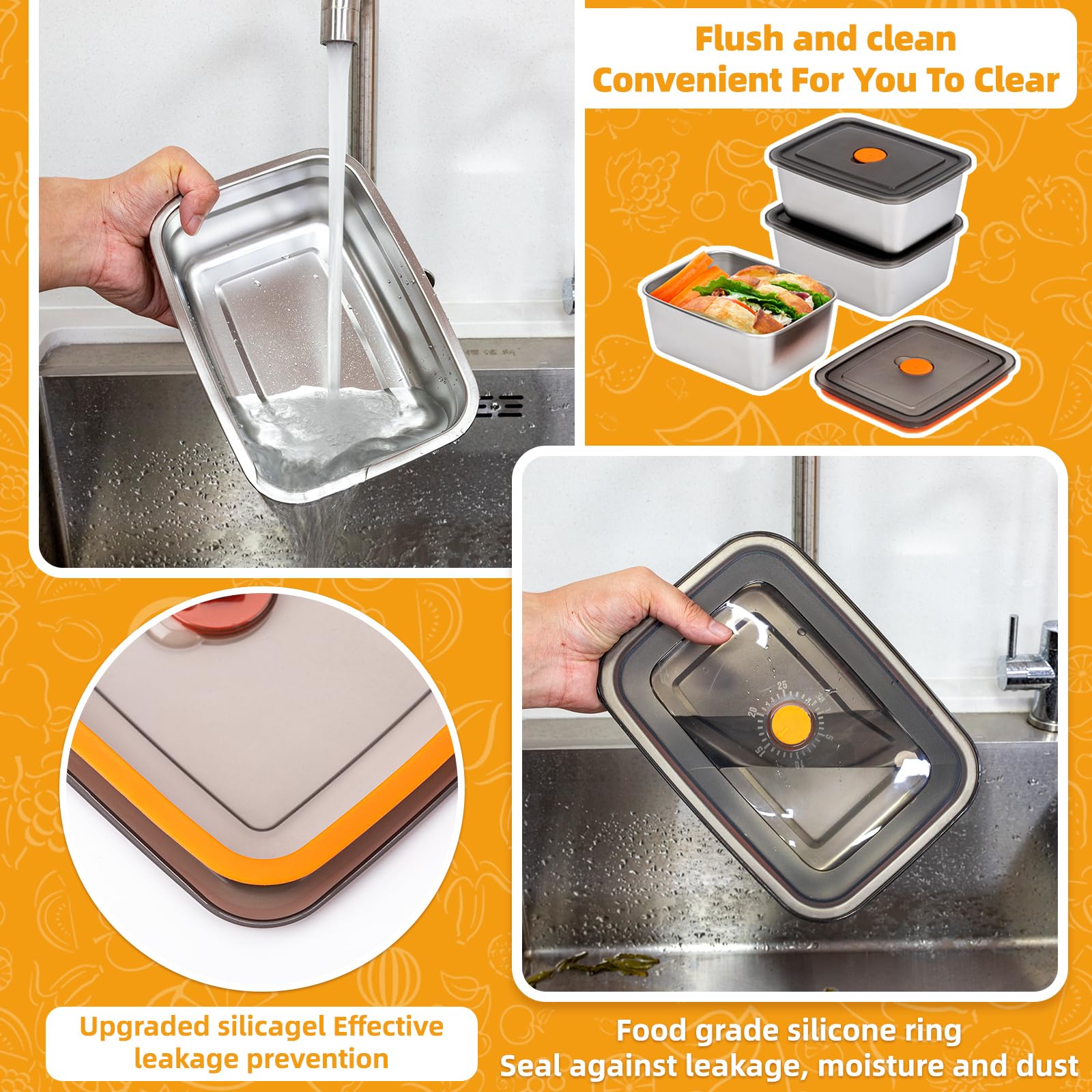 Stainless Steel Camping Lunch  - Stainless Lunch Box recension och pris