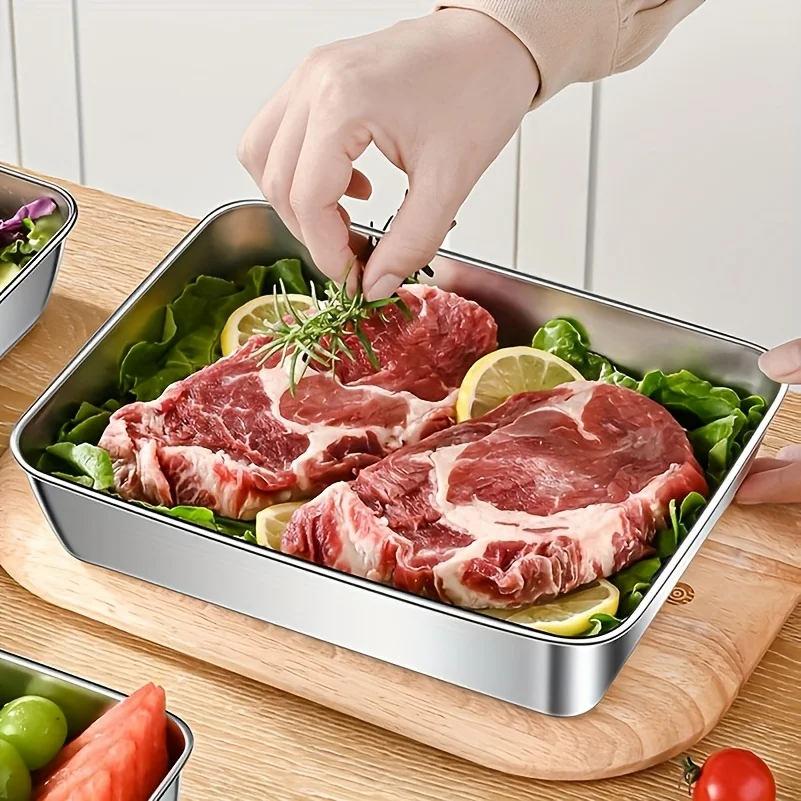 5pcs Stainless Steel Food Stor - Set Food Storage recension och pris
