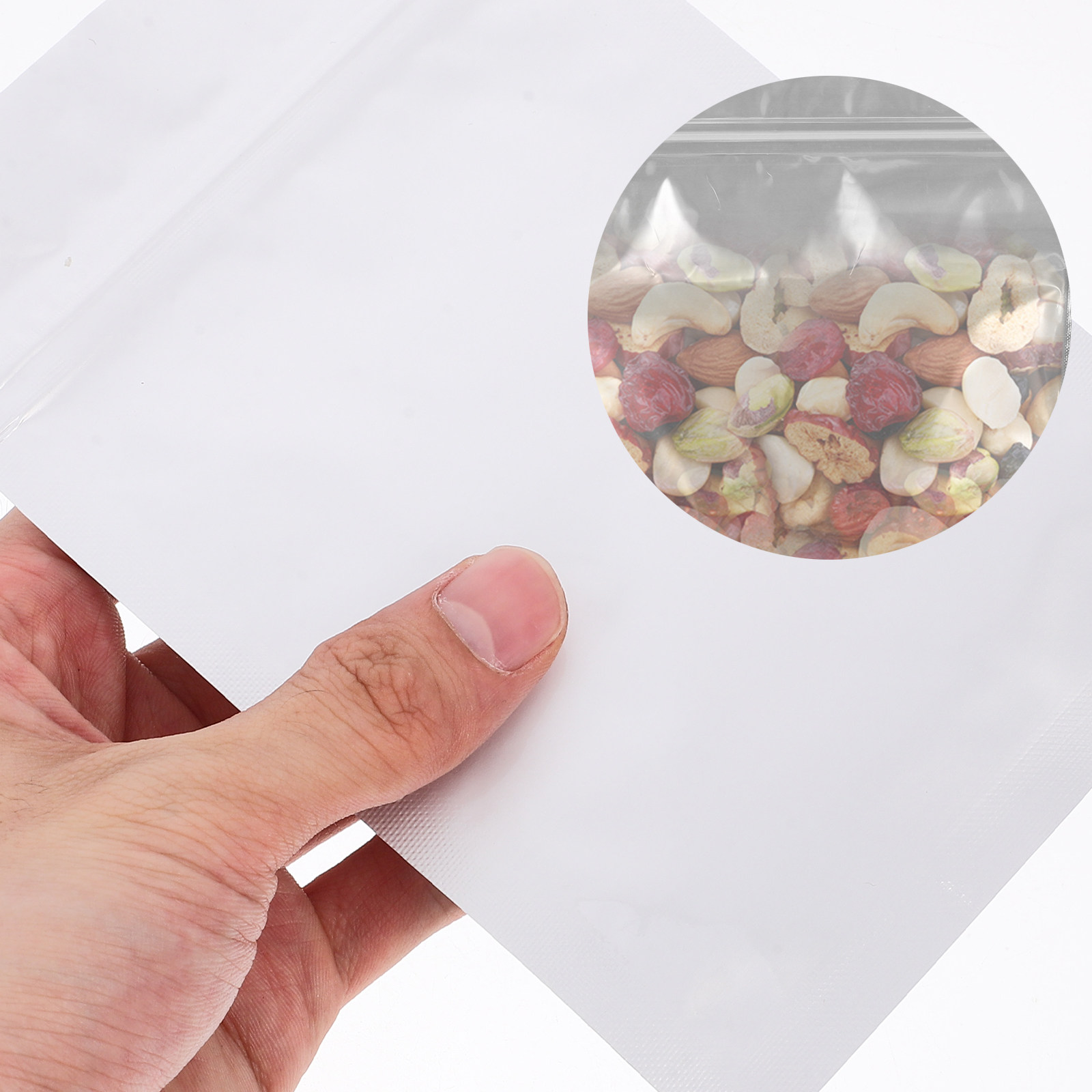 50Pcs Airtight Resealable Bags - Food Storage And recension och pris