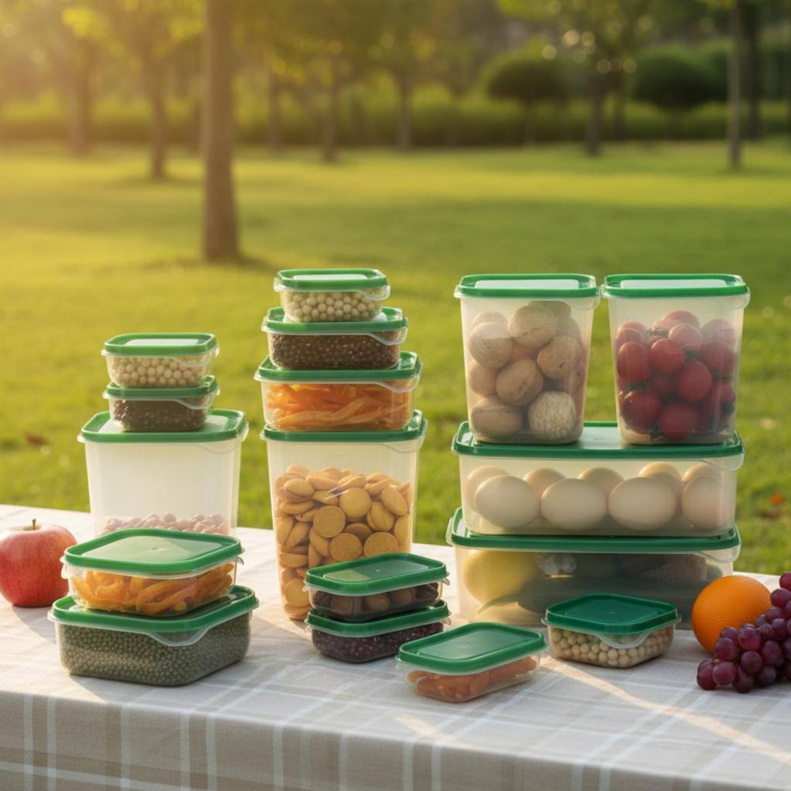 17 Pieces Fridge Storage Box S - Set Food Storage recension och pris