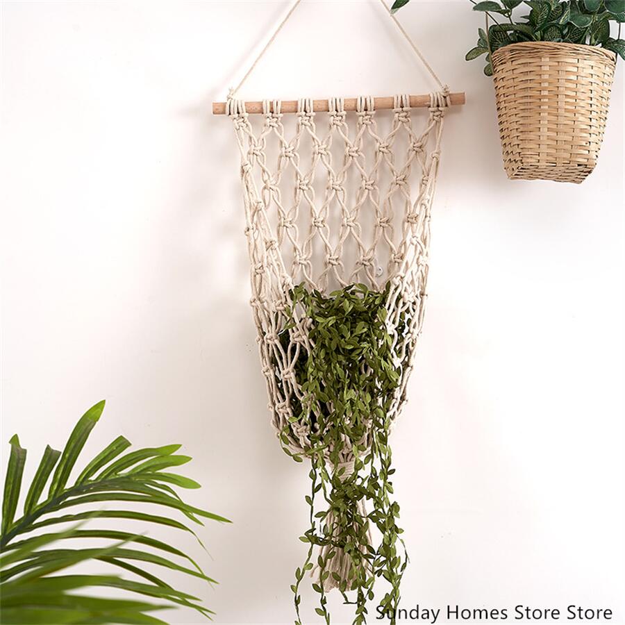 Macrame  Fruit  Storage Basket - Food Storage Plants recension och pris