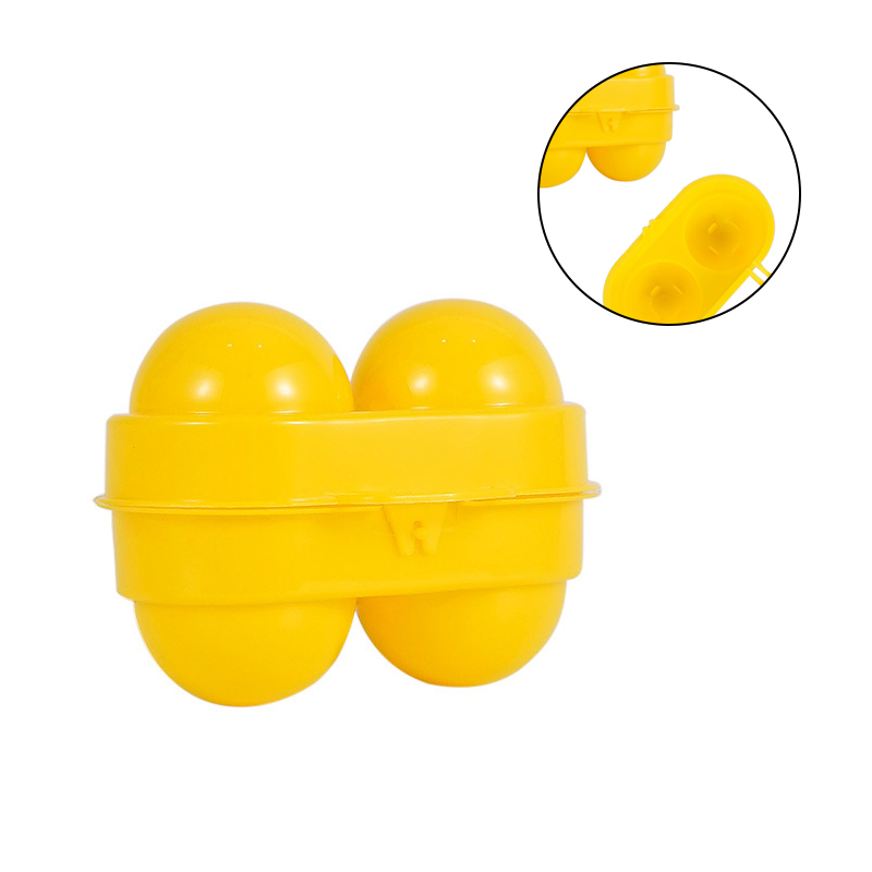 1Pcs Household Egg Storage Box - Food Storage Yellow recension och pris