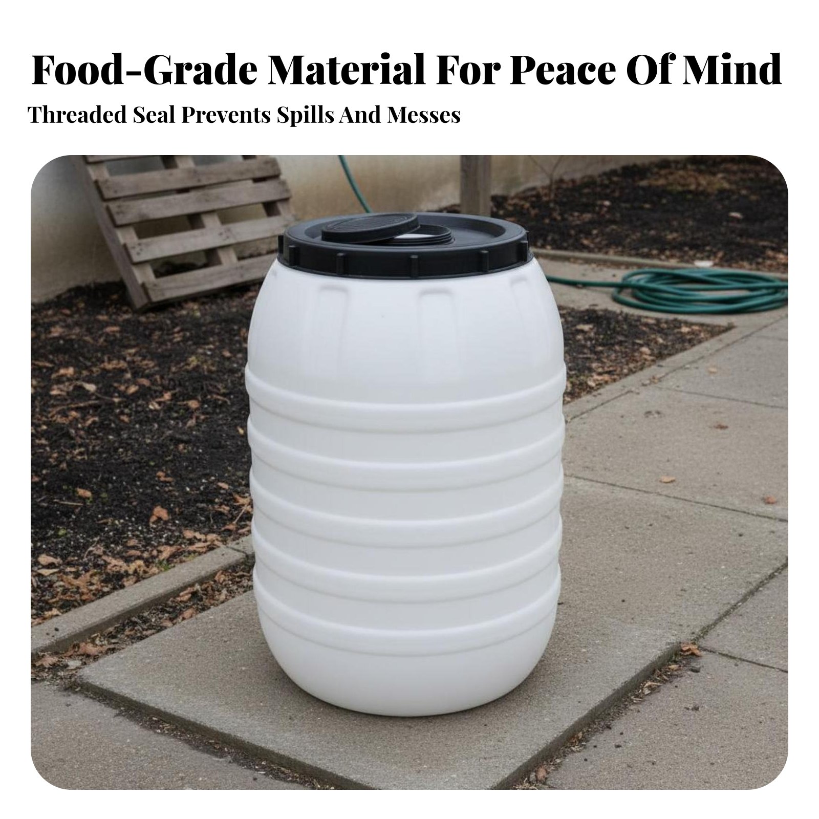 Food Grade Plastic Barrel Airt - Food Storage And recension och pris