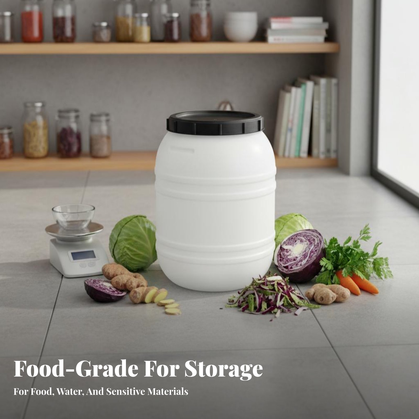 Food Grade Plastic Barrel Airt - Food Storage And recension och pris