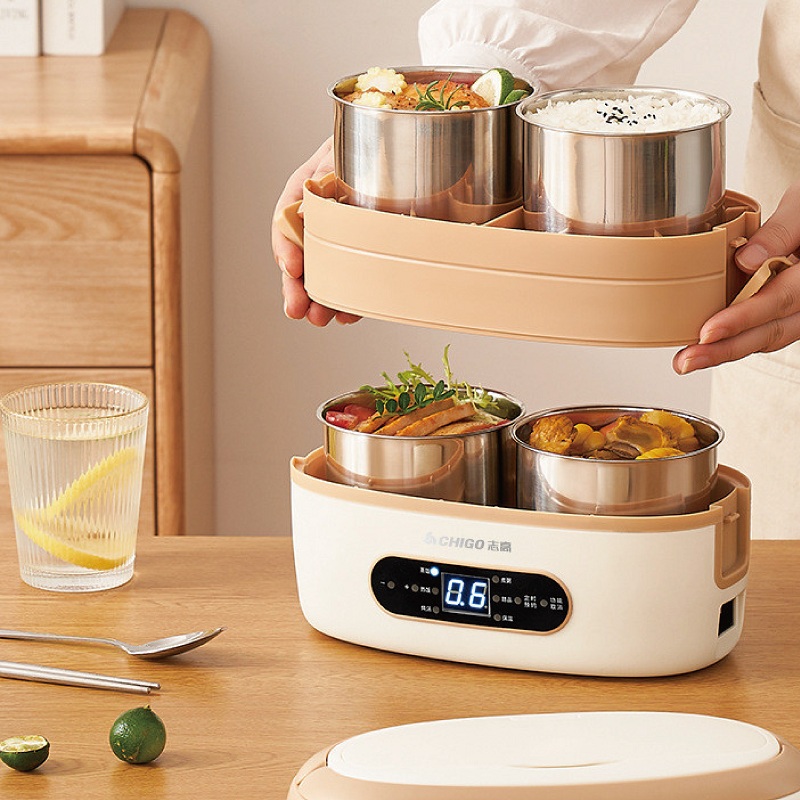 2L 300W Smart Electric Lunch B - Stainless Lunch Box recension och pris