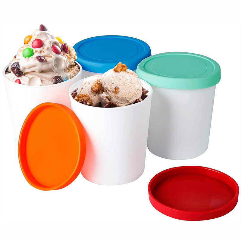 4Pcs Food Containers, 1 Quart  - Food Storage Quart Containers recension och pris