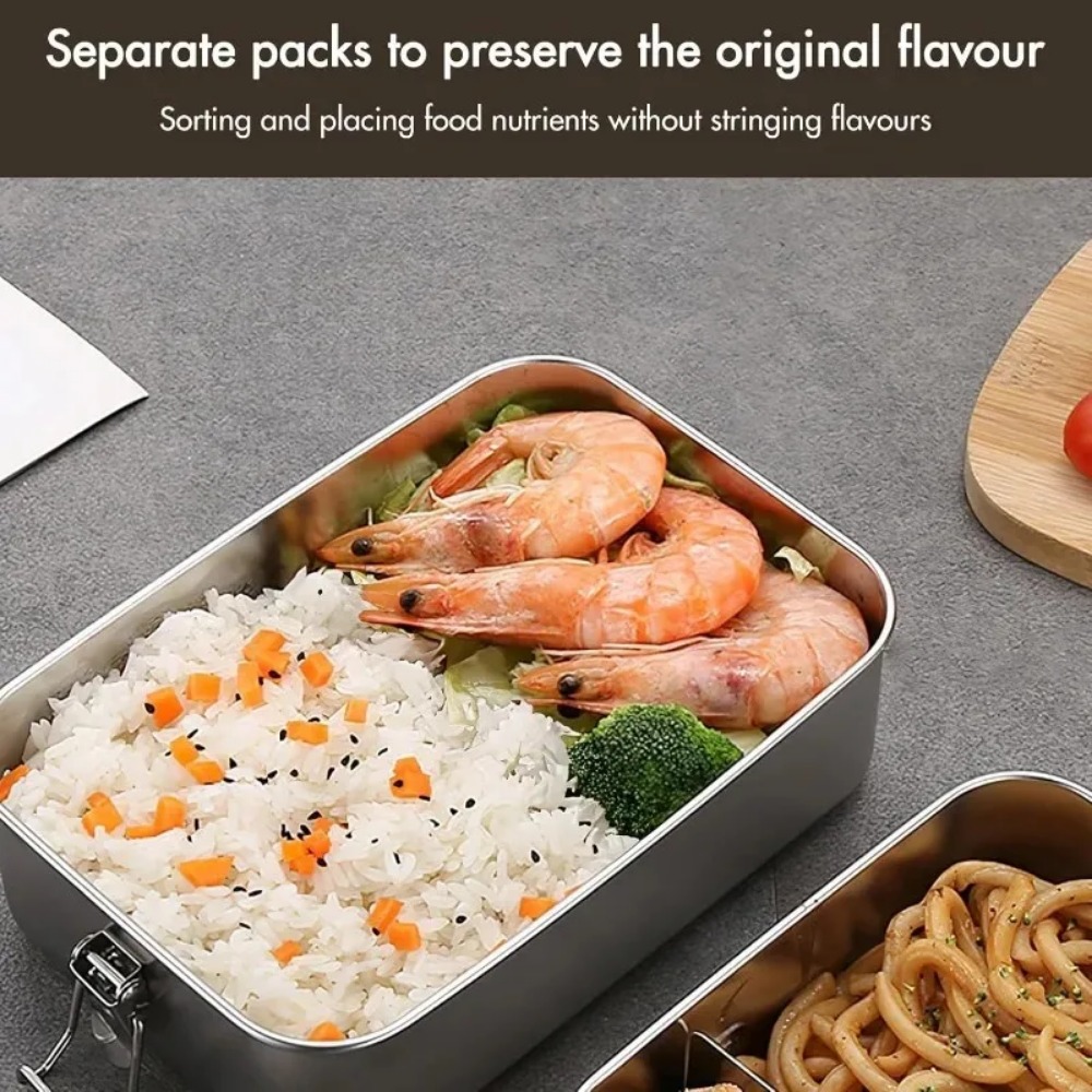 NEW 850ML Bento Box with Lock  - Food Storage Lock Box recension och pris