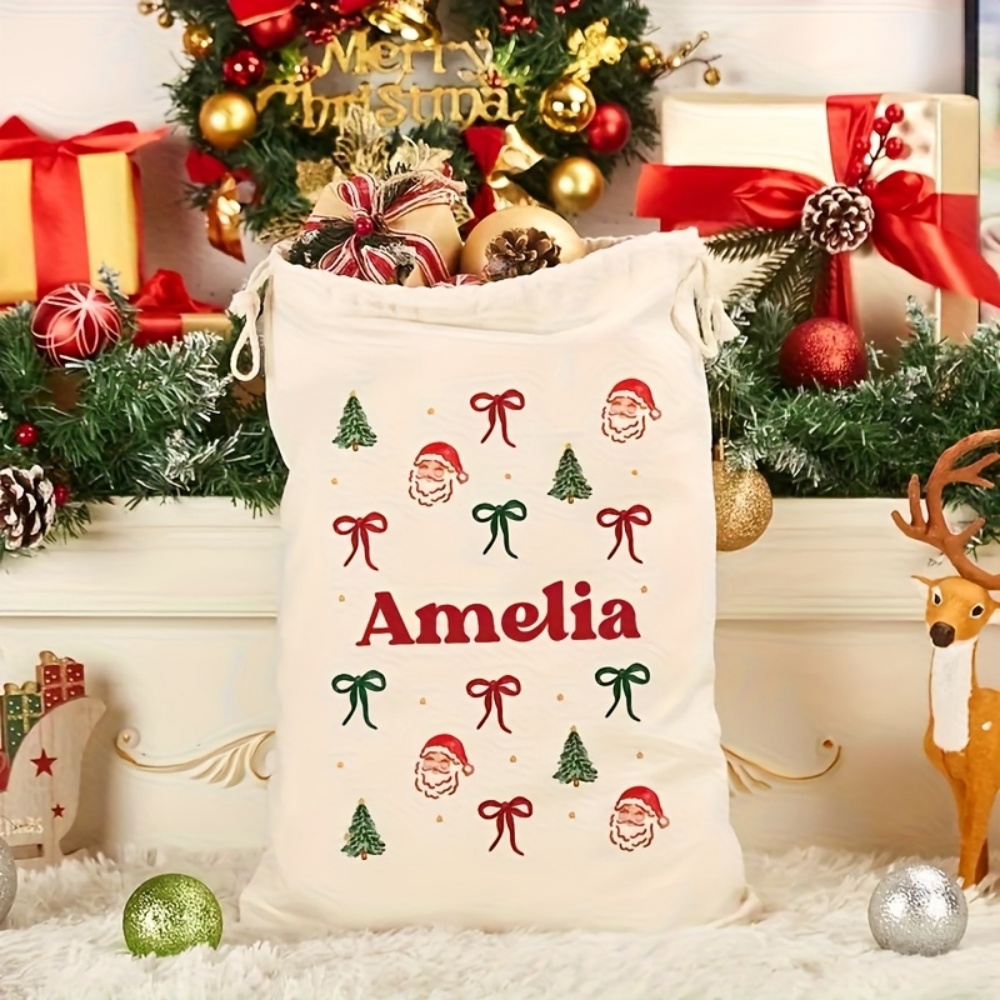 Personalised Simple Santa & Ch - Food Storage Plants recension och pris
