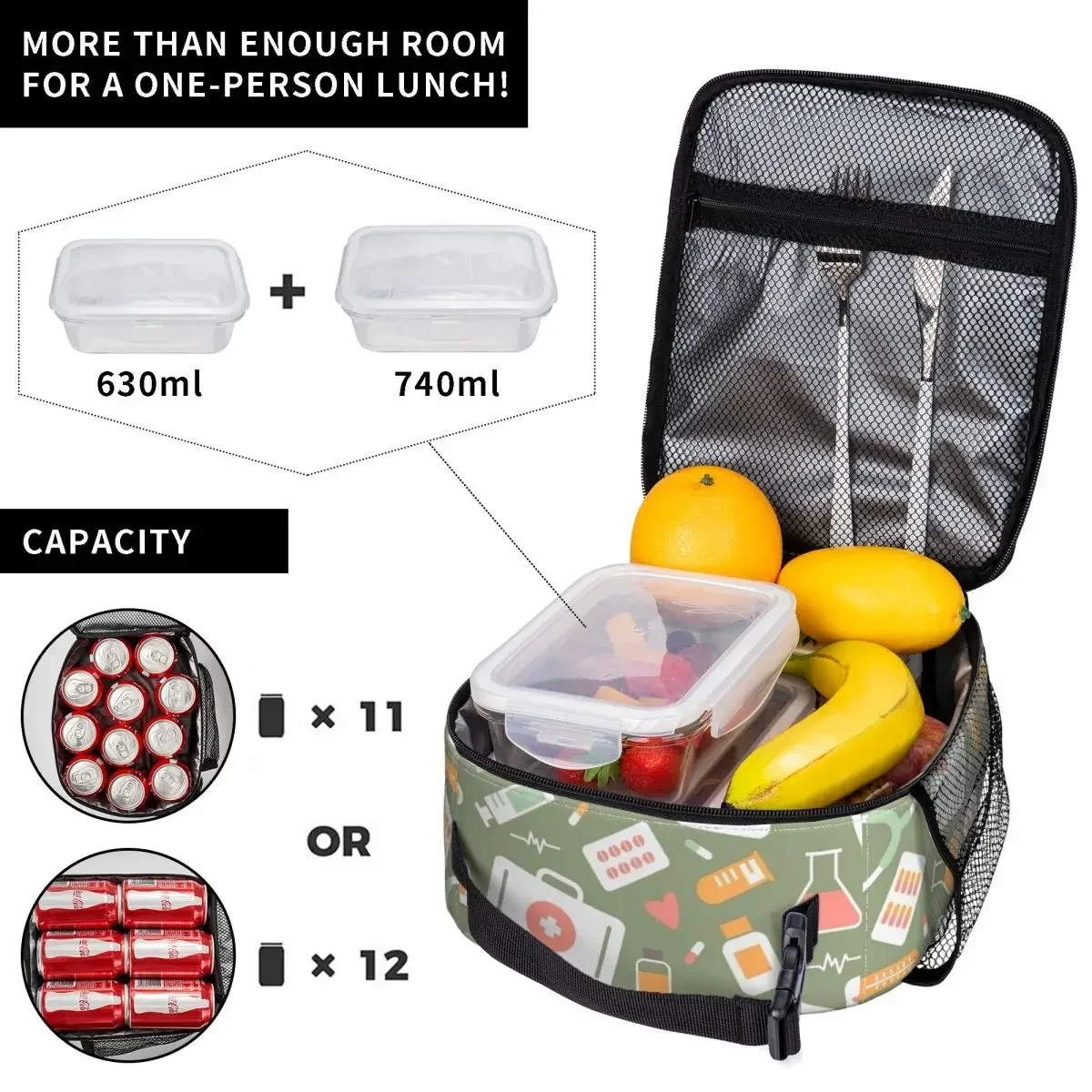 Nurse Healthcare Pattern Merch - Food Storage In Cooler recension och pris