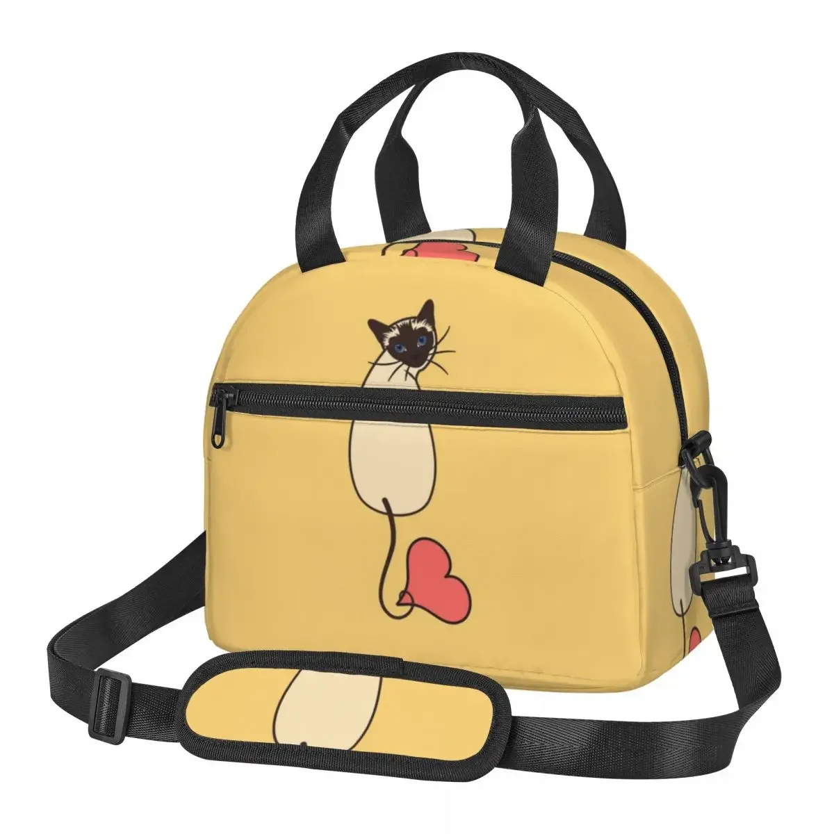 Love Siamese Cat-Yellow Insula - Food Storage Yellow recension och pris