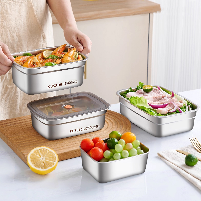 Food Grade 316 Stainless Steel - Stainless Lunch Box recension och pris