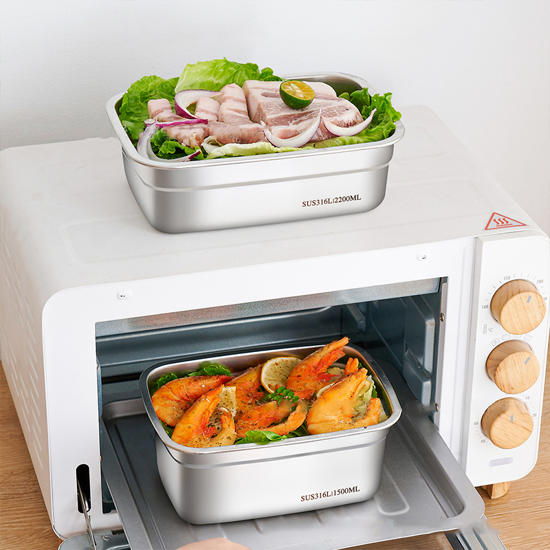 Food Grade 316 Stainless Steel - Stainless Lunch Box recension och pris
