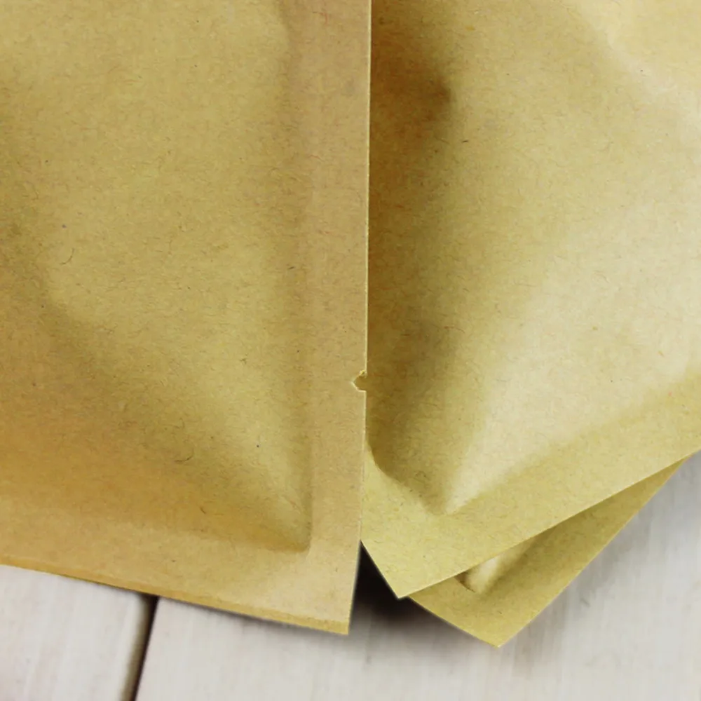 8*12cm Open Top Brown Kraft Pa - Food Storage In Mylar Bags recension och pris