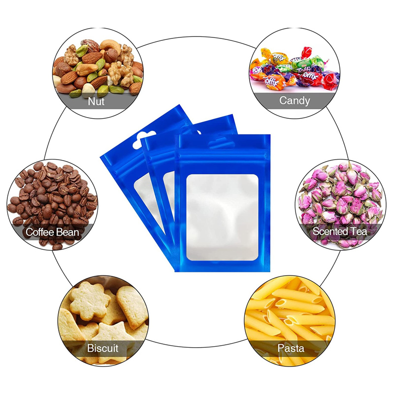 1000Pcs Blue Mylar Bags Reseal - Food Storage In Mylar Bags recension och pris