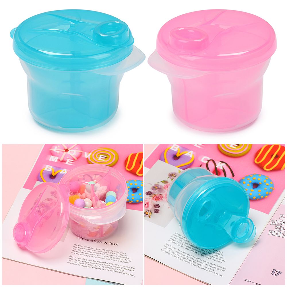 3 Doses Formula Container of B - Portion Control Container recension och pris