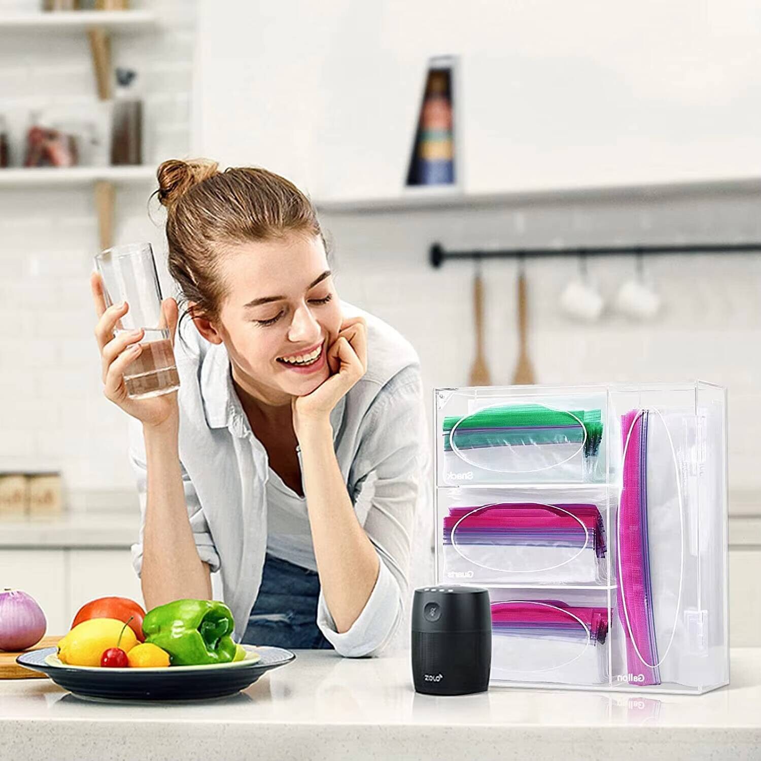 4 Layers Cleaning Storage Orga - Food Storage Lock Box recension och pris
