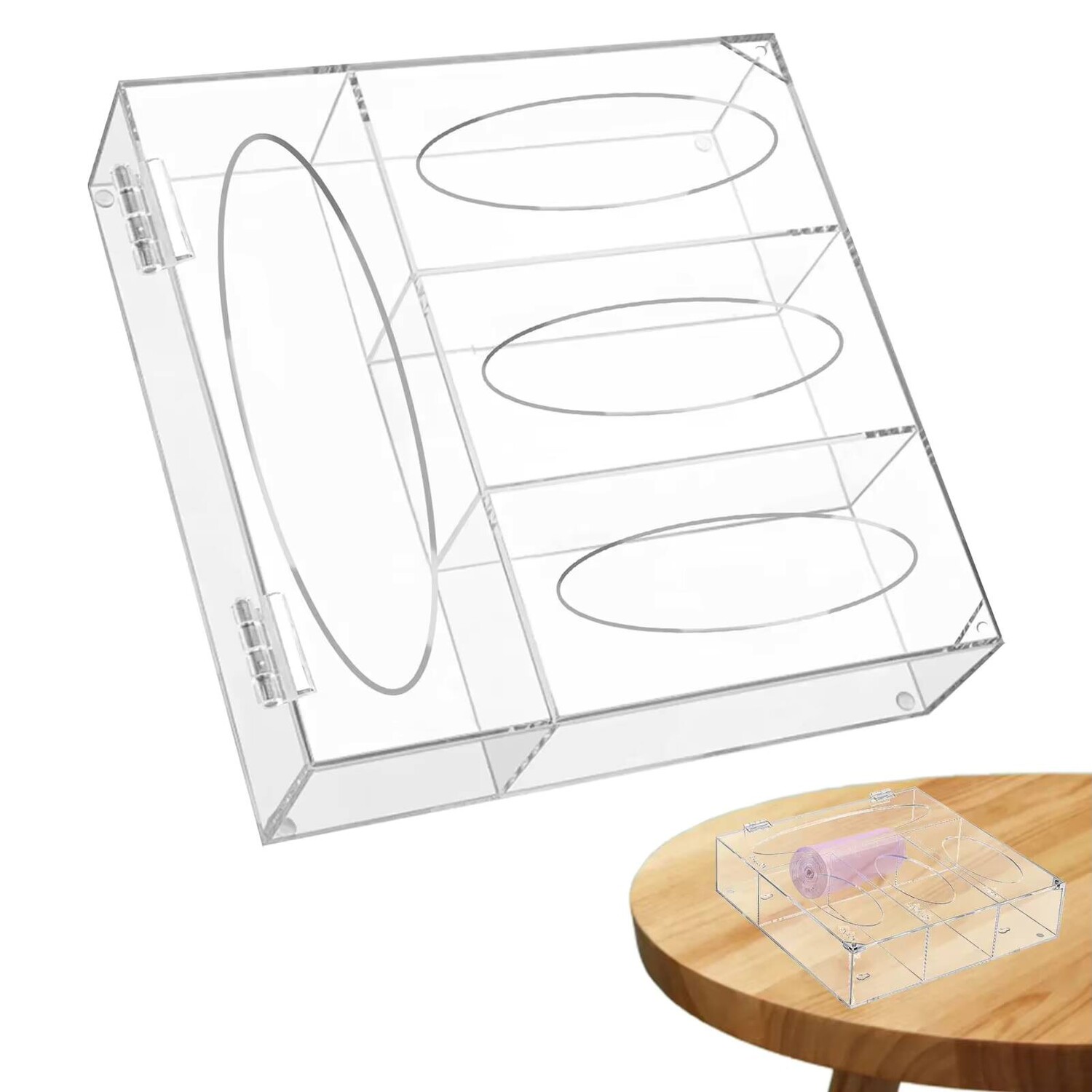 4 Layers Cleaning Storage Orga - Food Storage Lock Box recension och pris