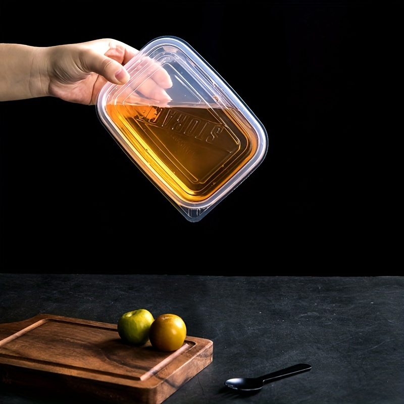 A Set of 6 Transparent Stackab - Set Food Storage recension och pris