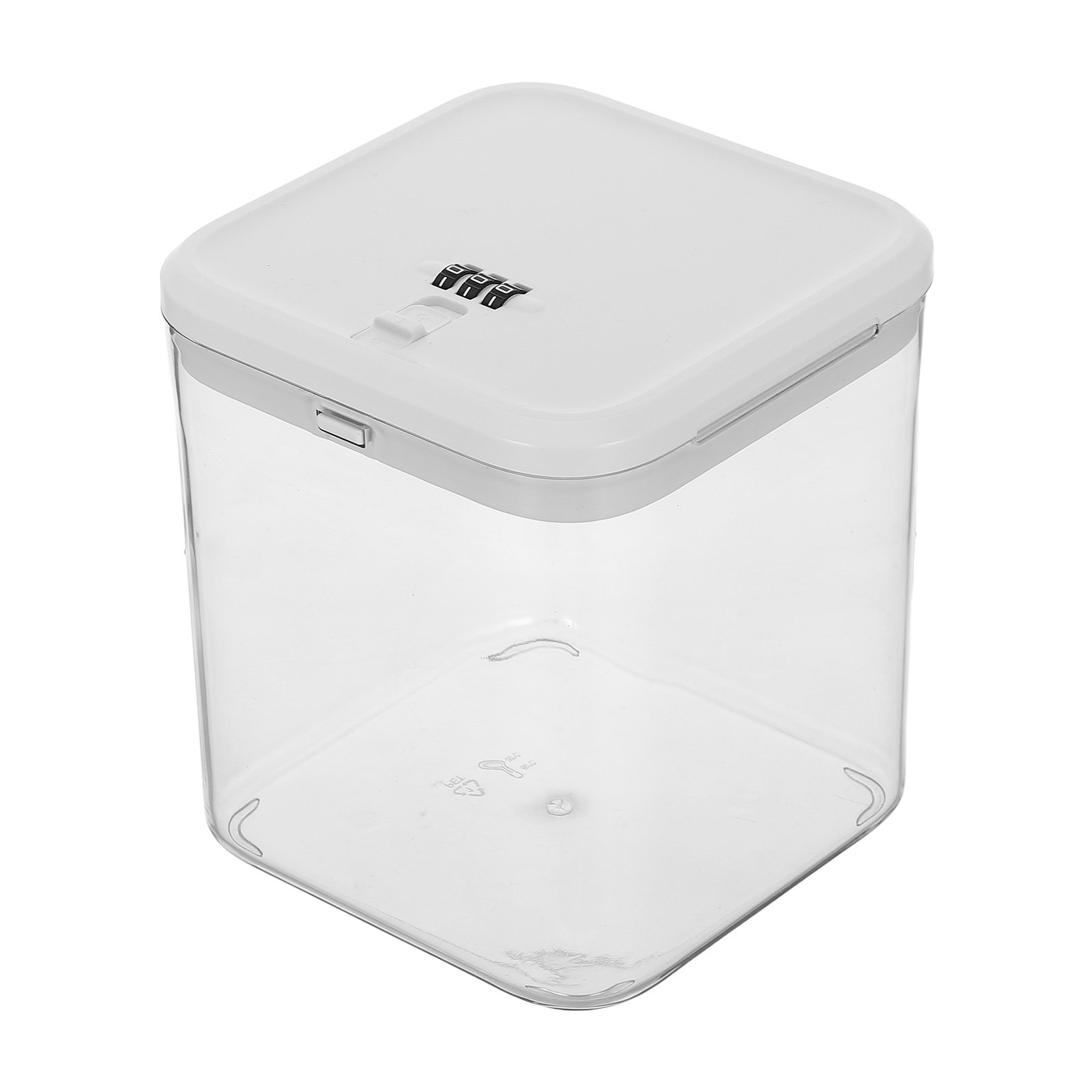 Clear Stackable Lock Box for F - Food Storage Lock Box recension och pris