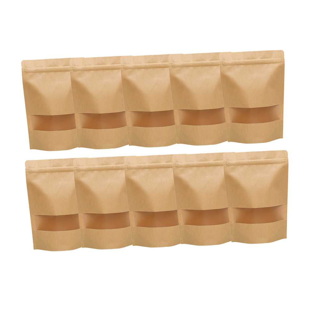 50Pcs Kraft Paper Zipper Seale - Food Storage And recension och pris
