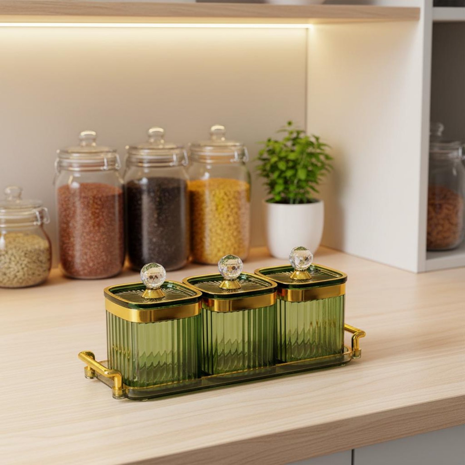 Decorative Snack Container Set - Set Food Storage recension och pris