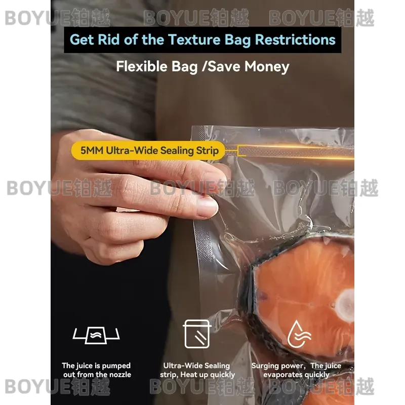 Automatic Vacuum Sealer for Fo - Food Storage In Mylar Bags recension och pris