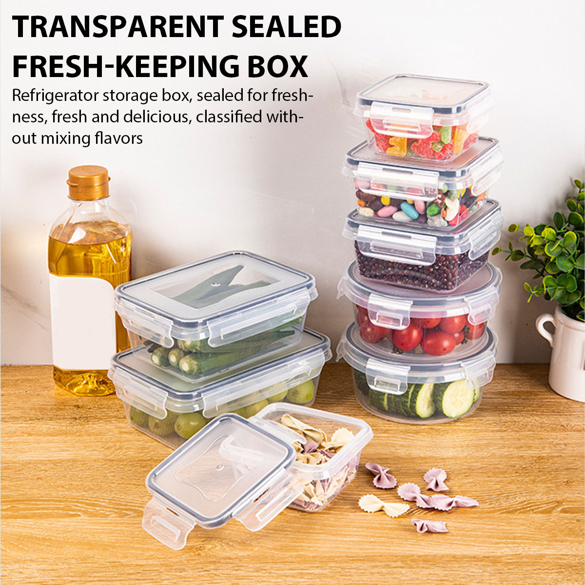 24Pcs/set Food Storage Box Set - Set Food Storage recension och pris