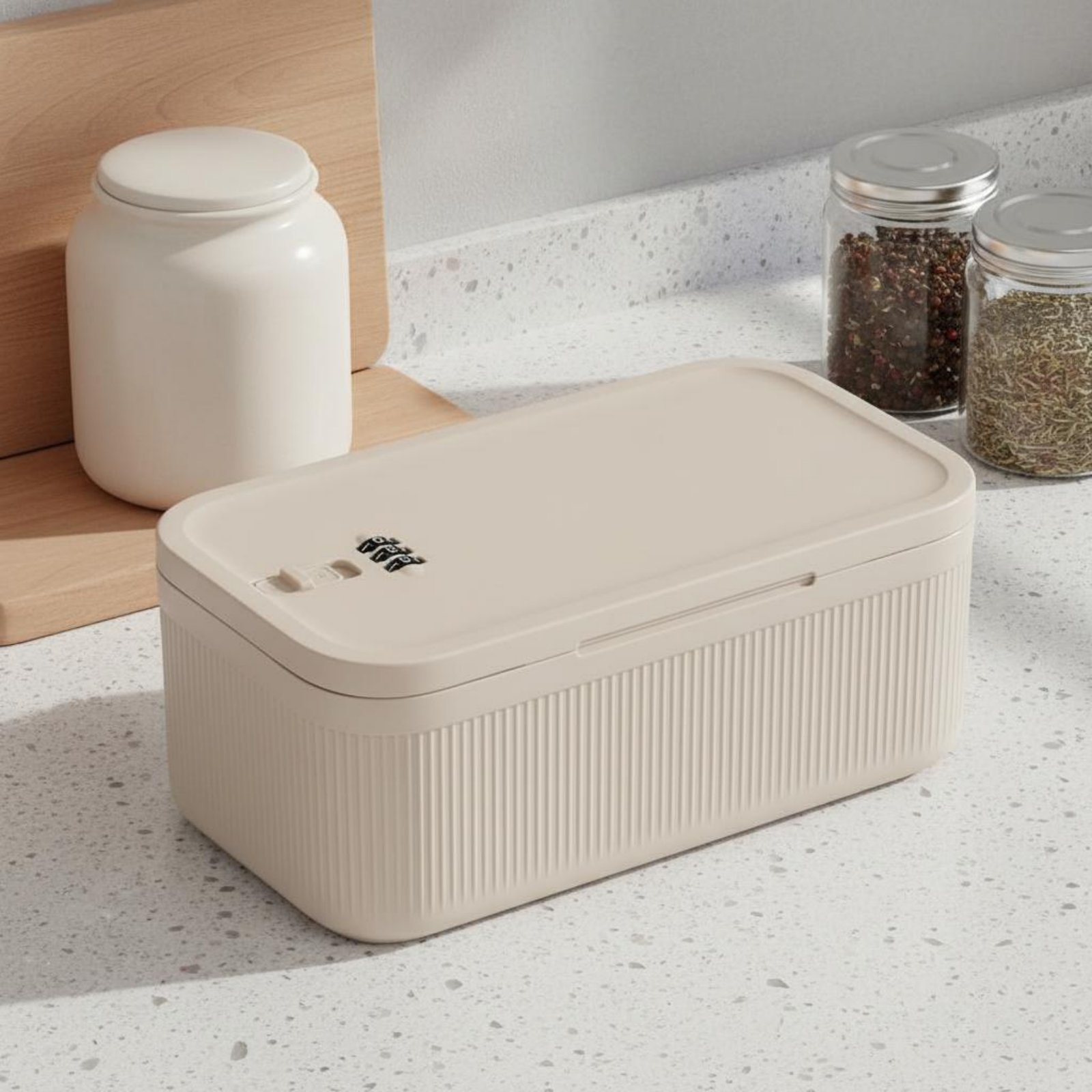 Combination Lock Box Smell Res - Food Storage Lock Box recension och pris