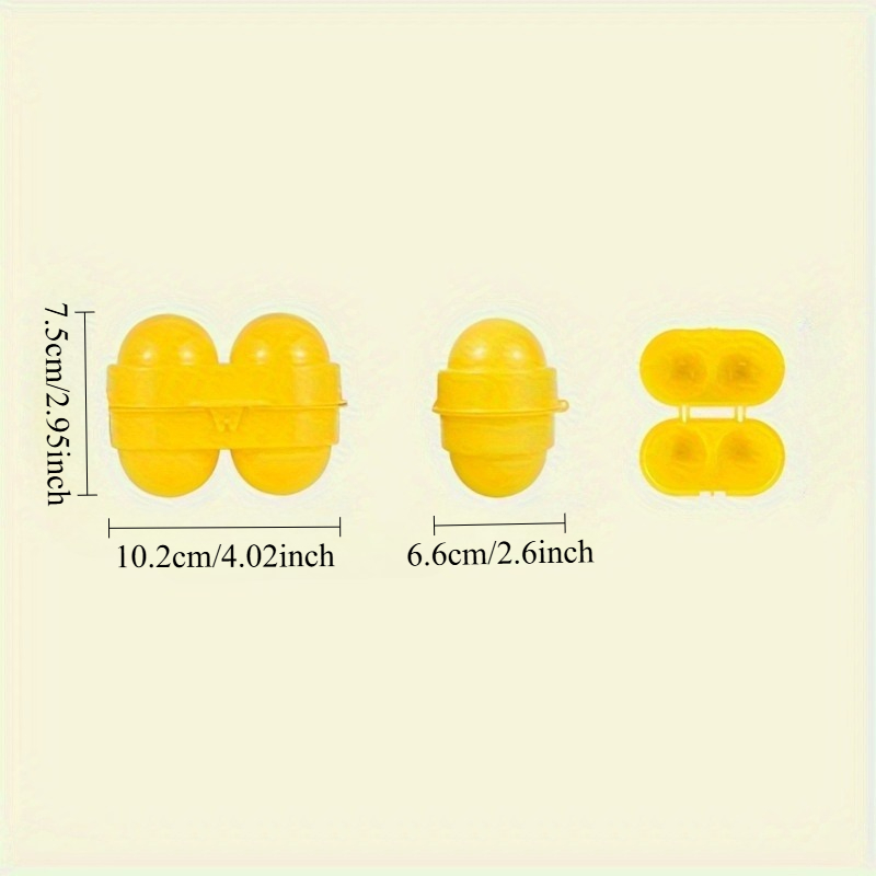 Yellow Egg Storage Box, Househ - Food Storage Yellow recension och pris