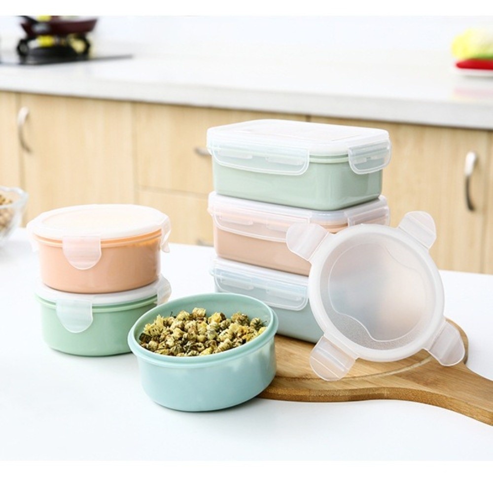 5PCS Portable Plastic Food Sto - Food Storage Lock Box recension och pris