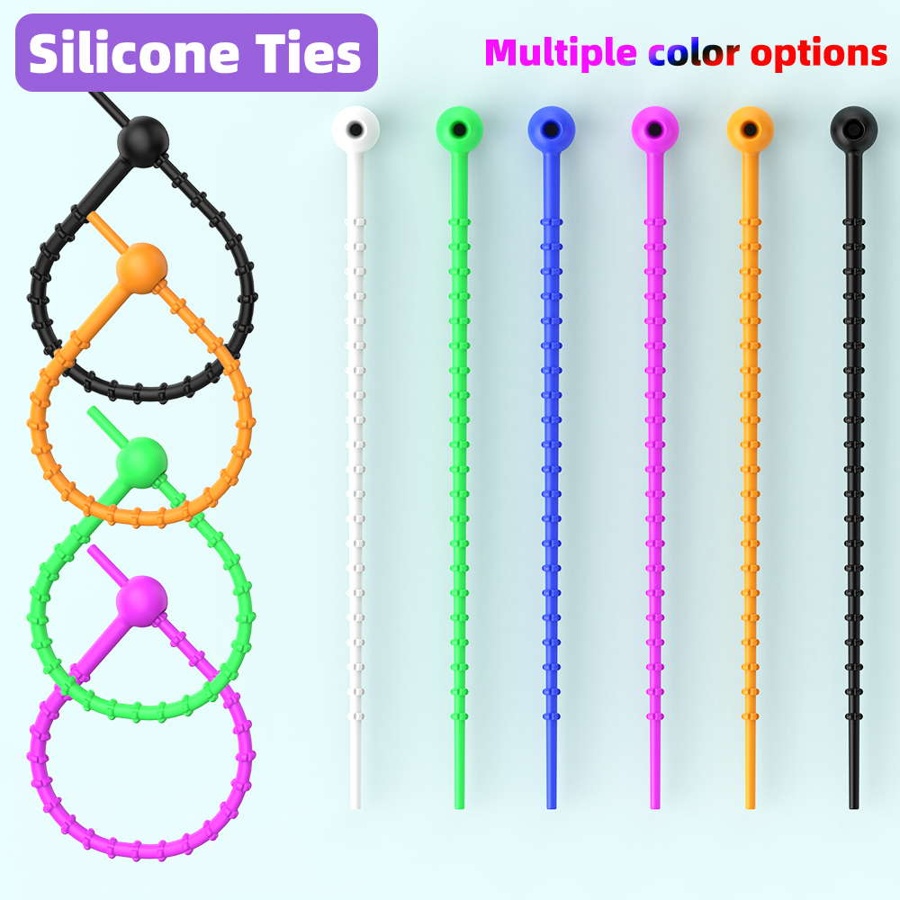 Silicone Reusable Cable Wire O - Food Storage Silicone Bags recension och pris