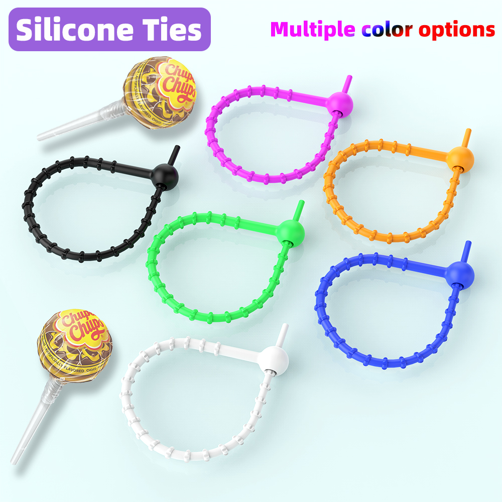 Silicone Reusable Cable Wire O - Food Storage Silicone Bags recension och pris