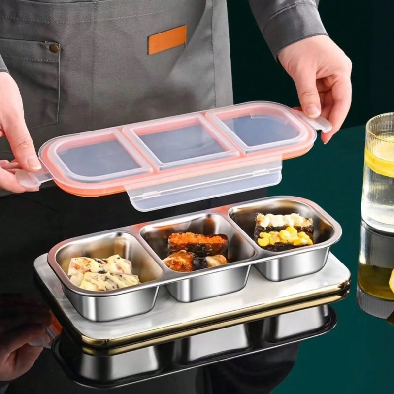 304 steel fresh-keeping box, b - Stainless Lunch Box recension och pris