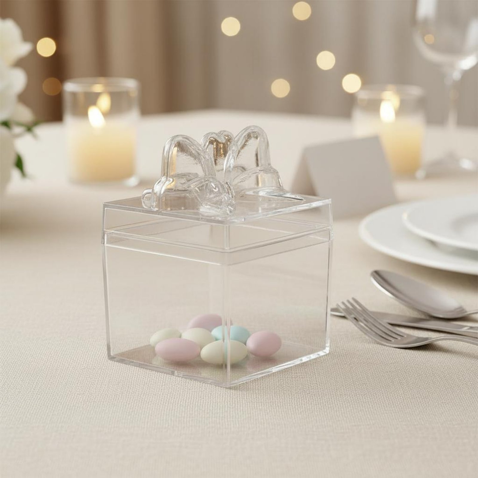 Clear Plastic Candy Box with R - Food Storage And recension och pris