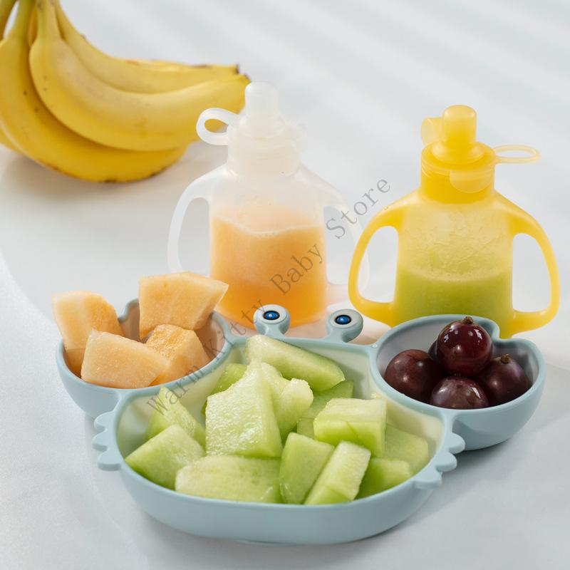 110ml Reusable SIlicone Baby B - Food Storage Silicone Bags recension och pris