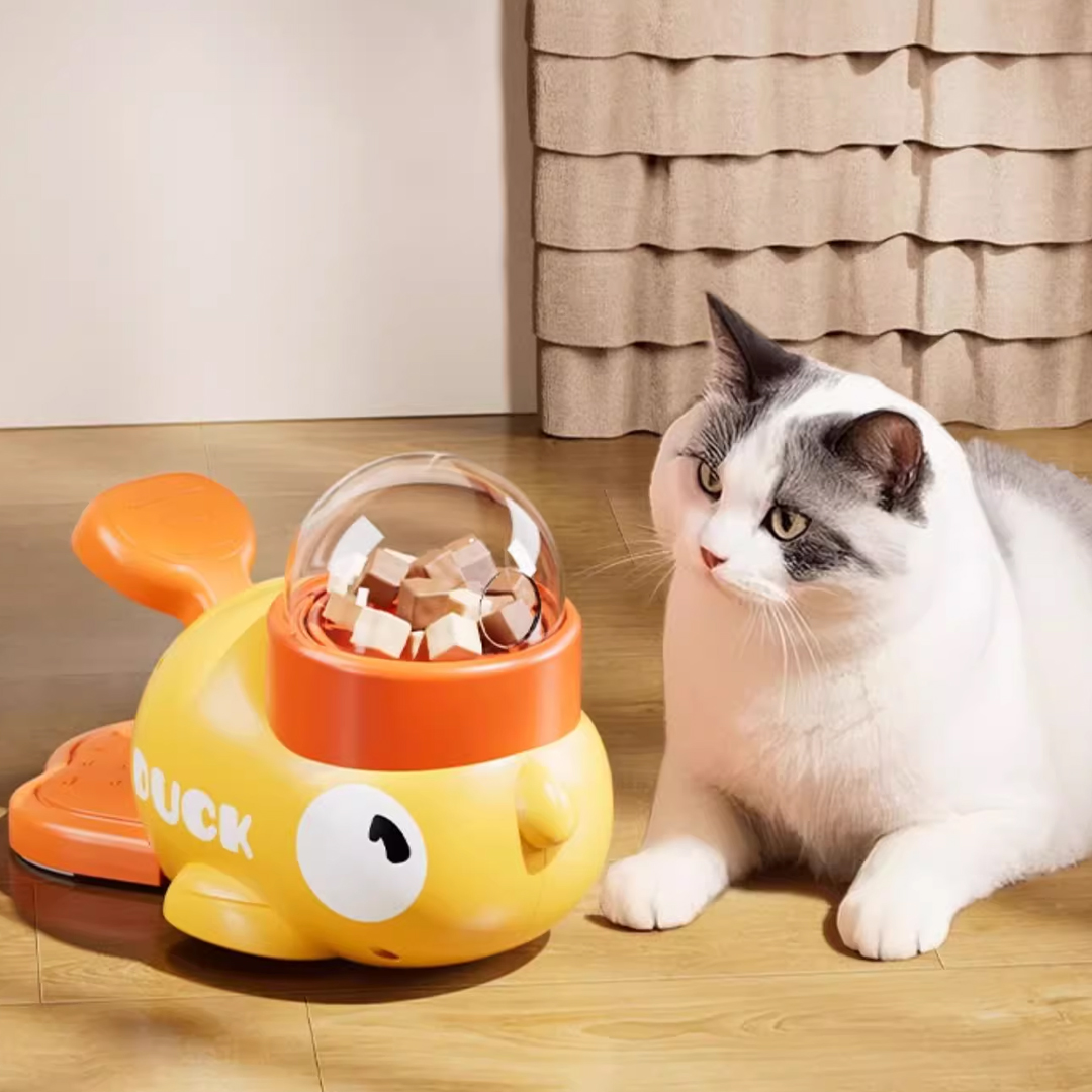 Yellow Duck-shaped Interactive - Food Storage Yellow recension och pris