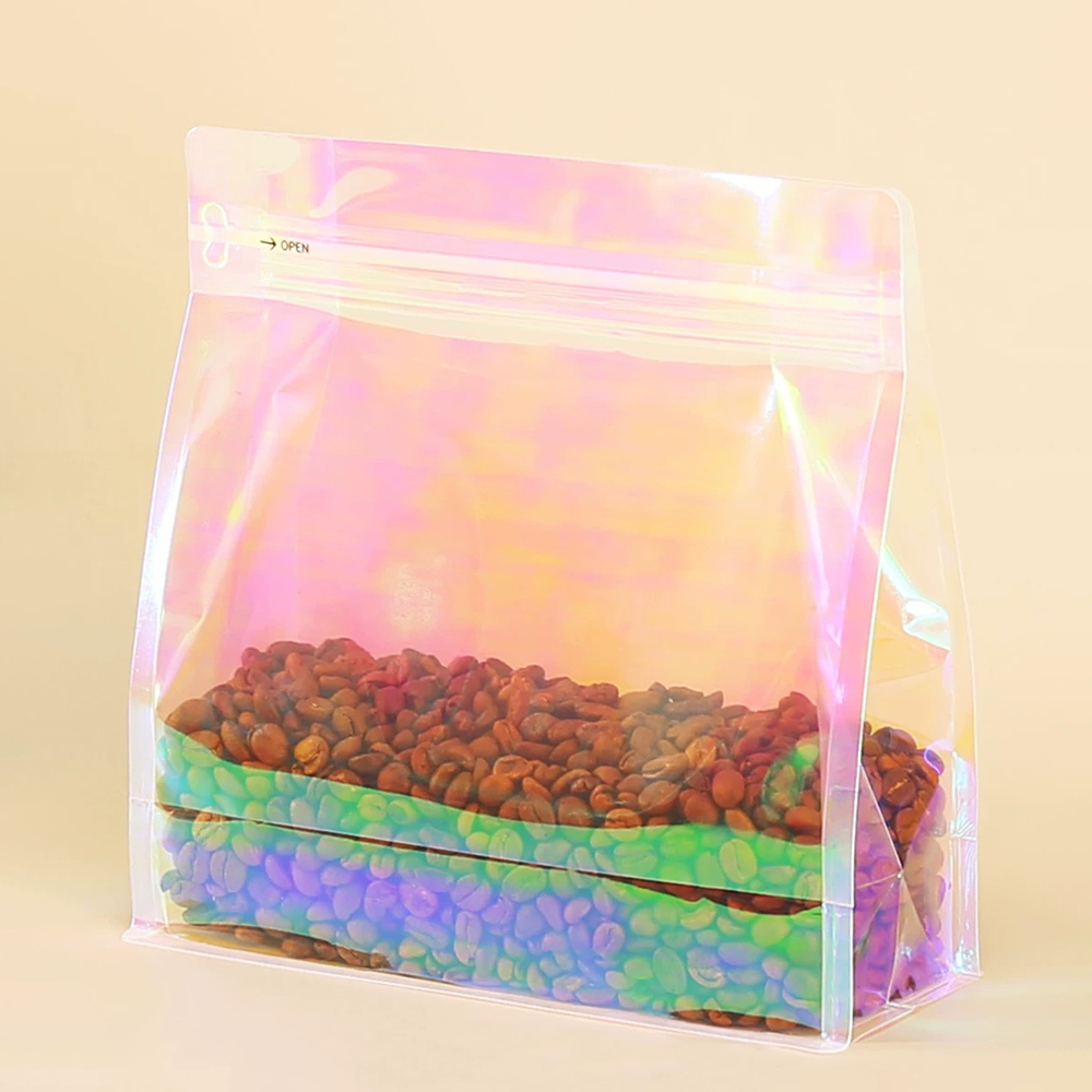 100pcs Pink Rainbow Laser Holo - Food Storage In Mylar Bags recension och pris