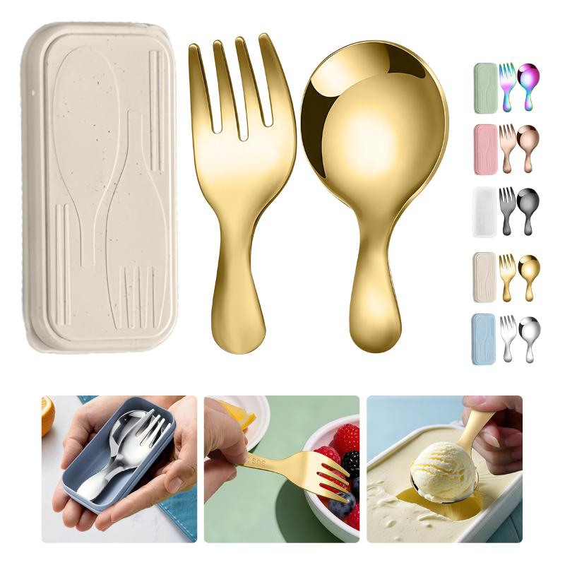 Stainless Steel Tableware Set  - Stainless Lunch Box recension och pris
