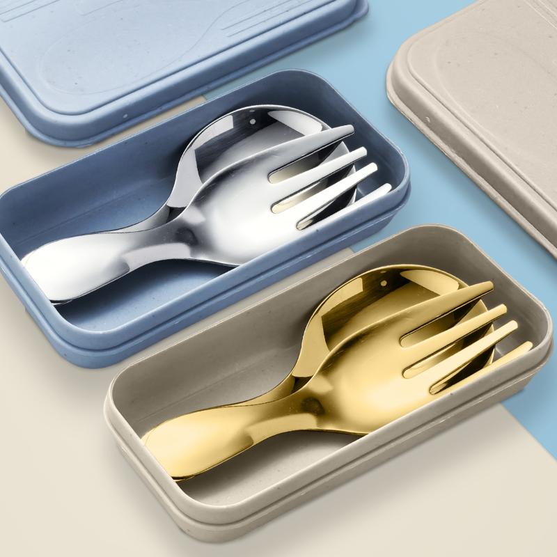 Stainless Steel Tableware Set  - Stainless Lunch Box recension och pris