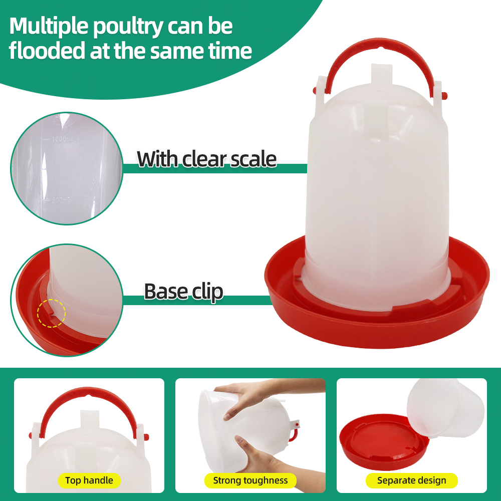 1.5kg 1.5L Poultry Feeder And  - Portion Control Container recension och pris